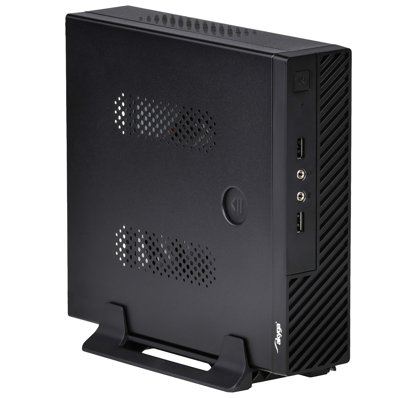 Mini ITX Case AK10001BK VESA + 60W power supply