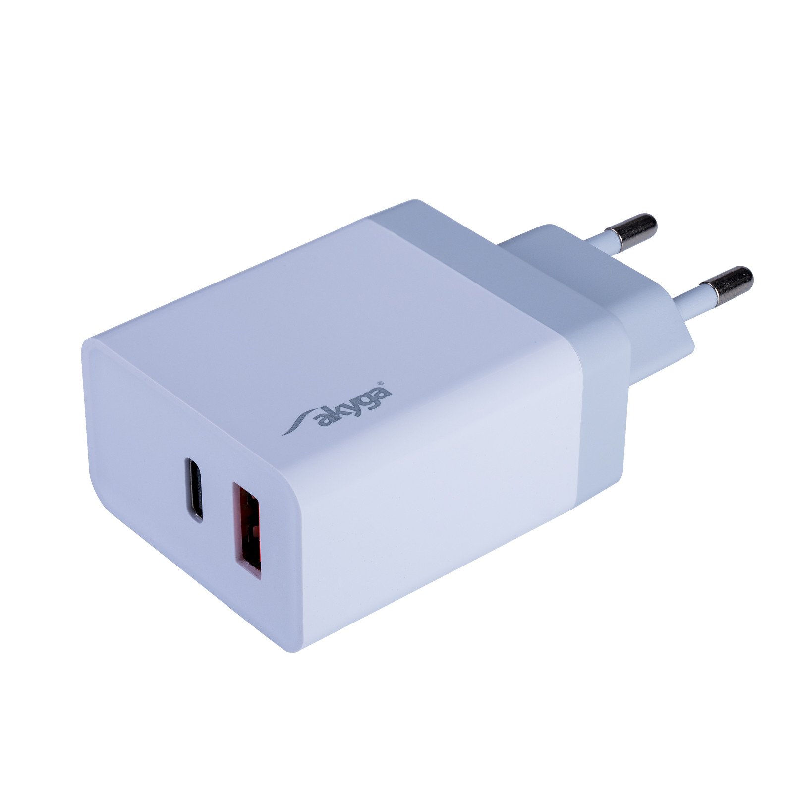 de jouwe Wakker worden Koppeling USB Charger AK-CH-13 USB-A + USB-C PD 5-12V / max. 3A 36W Quick Charge 3.0