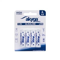 Alkaline Battery AA LR6 Akyga AKY2068 1.5V / 3050mAh 4pcs