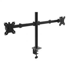 Dual Monitor Arm AK-MB-02 Double Desk Mount VESA 75x75mm / 100x100mm 15-32"