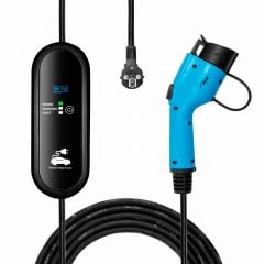 Electric car charger AK-EC-15 CEE 3-pin / Type1 LCD 1-phase 32A