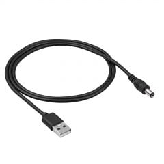 Cable USB A / DC 5.5 x 2.1mm AK-DC-01