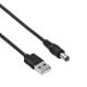 Additional image Cable USB A / DC 5.5 x 2.1mm AK-DC-01