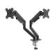 Main image Dual Gas Spring Monitor Arm AK-MB-06 Double Desk Mount VESA 75x75mm / 100x100mm 15-32"